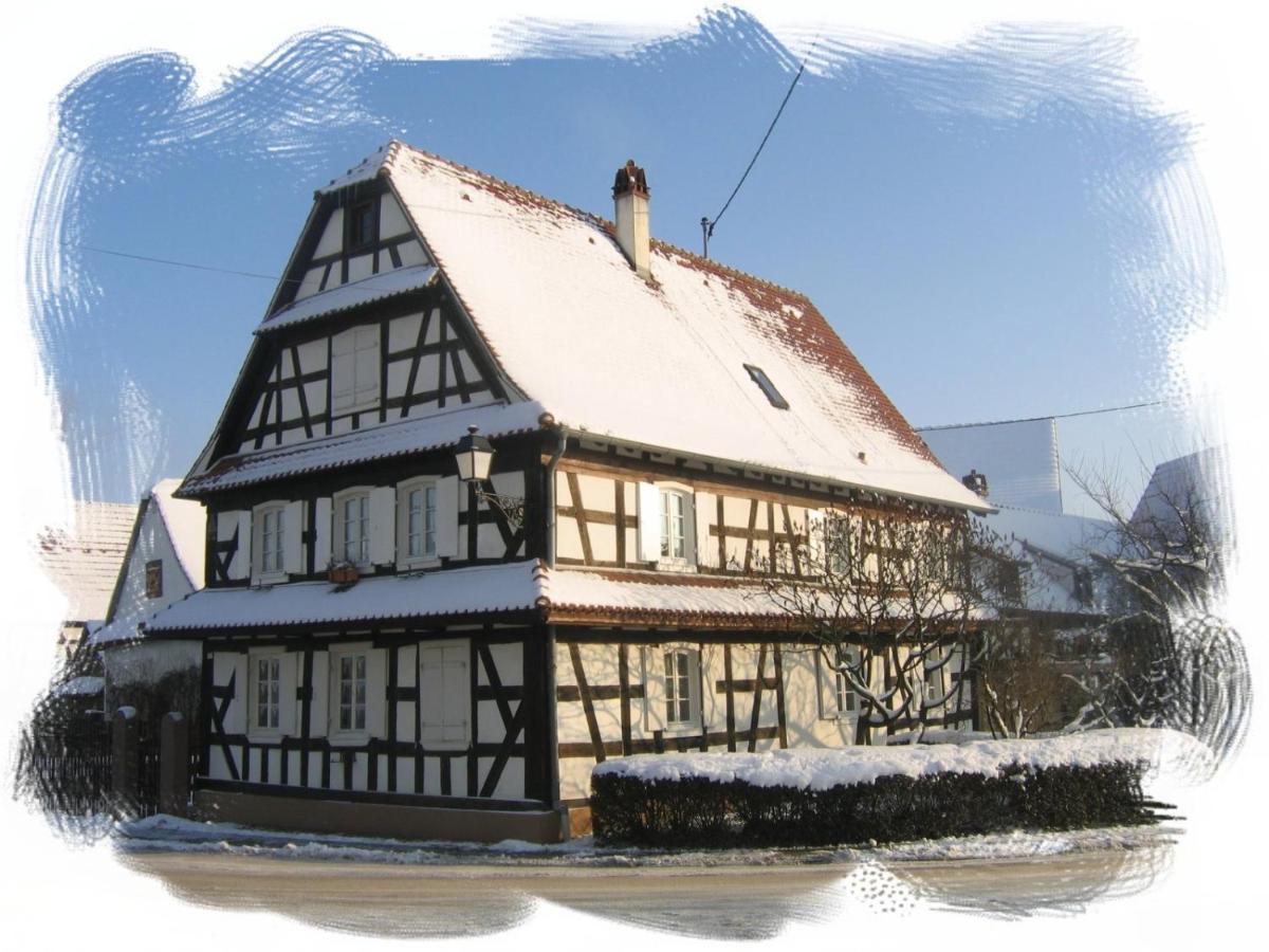 Gites Et Chambres D'Hotes Maison Ungerer Hunspach Dış mekan fotoğraf